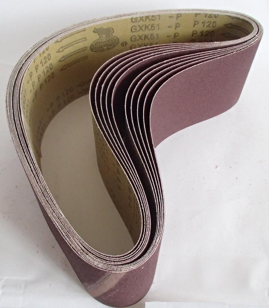 Grit size and grit can be 100mm wide belt sander replacement sanding 10 pieces per 915mm selected. paper, pack, (#120).