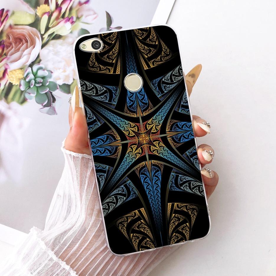 For Huawei P8 Lite 2017 Case Honor 8 Lite Cute Lion Fashion Painted Cover Soft Silicone Phone Case For Huawei P9 Lite 2017 Shell