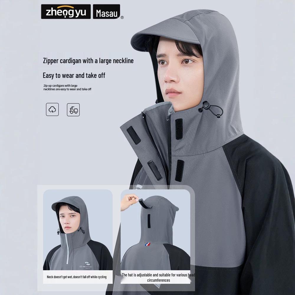 Heavy-Duty Full-Body Electric Scooter Raincoat