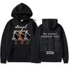 Sångaren Ariana Grandes 2026 Eternal Sunshine Pop Huvtröja Herr Dam Hip Hop Y2k Långärmade Tröjor Överdimensionerade Fleece Pullovers