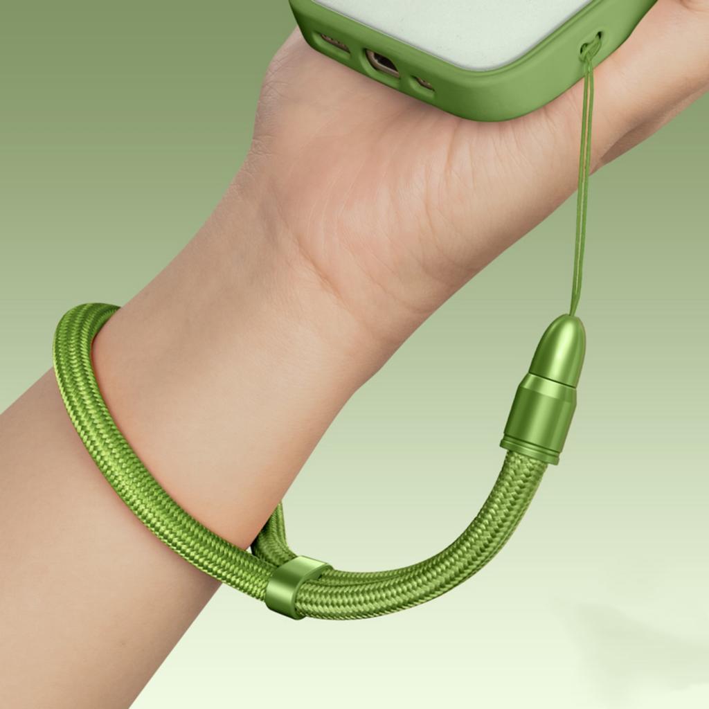 Multifunctional Mobile Phone Strap Bullet Shaped Phone Case Short Rope Adjustable Length Lanyard for Earphones and U-disk