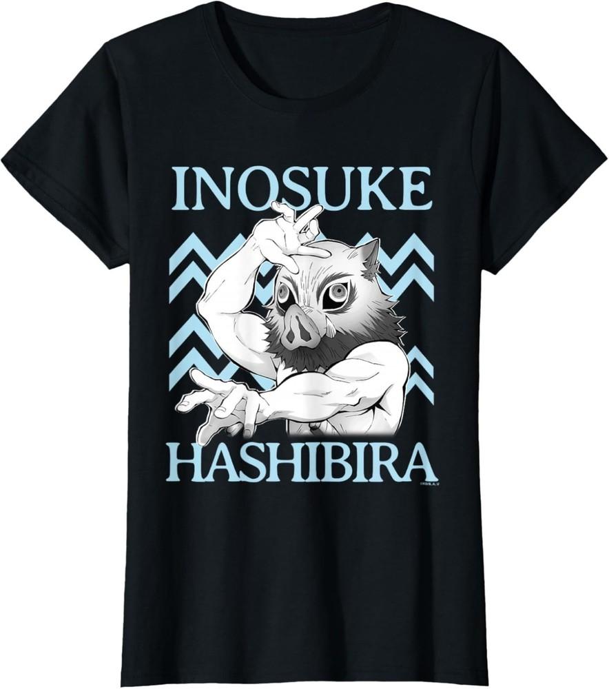 

Kimetsu no Yaiba Inosuke Hashibira Boar Mask T-Shirt 4XL