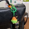 Cute Cartoon Wood-carved Style Realistic Little Bird Car Keychain Doll for Children's Schoolbag Hanger, Bag Decoration, Gift