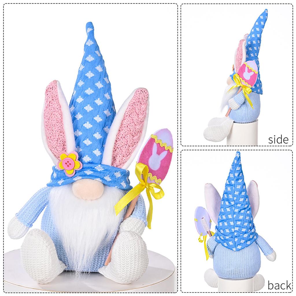 Купити Easter Decoration Wool Cute Bunny Faceless Doll Home Decoration ...