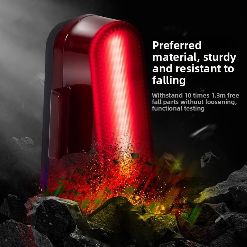 Mountain Road Bike Night Ride LED Flash Usb Charging Safety Warning Accessories Tail Light Outdoor
