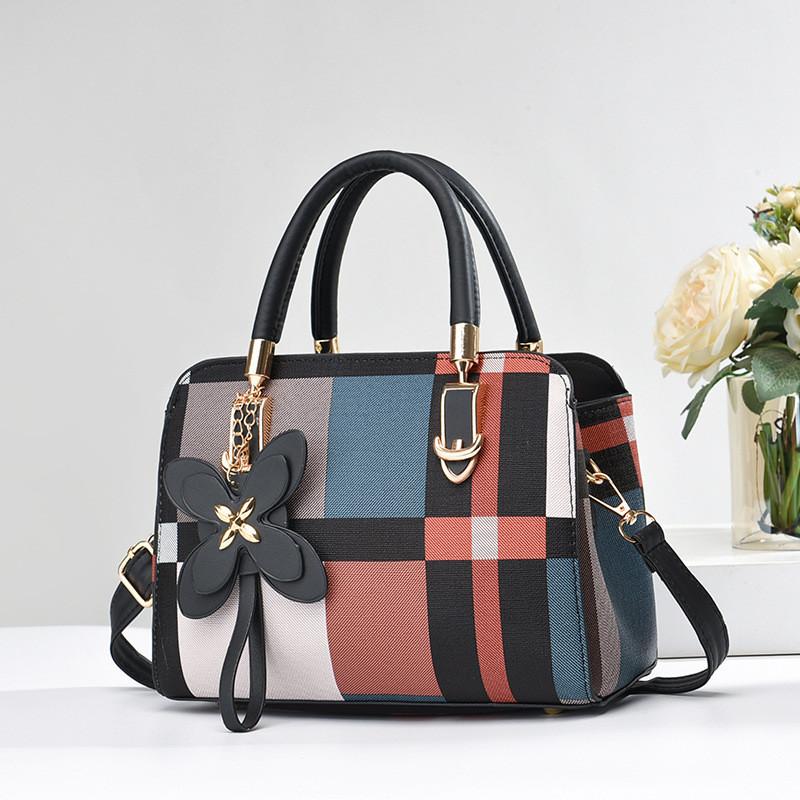 Chic Urban Minimalist Pu Handbag With Spacious Interior