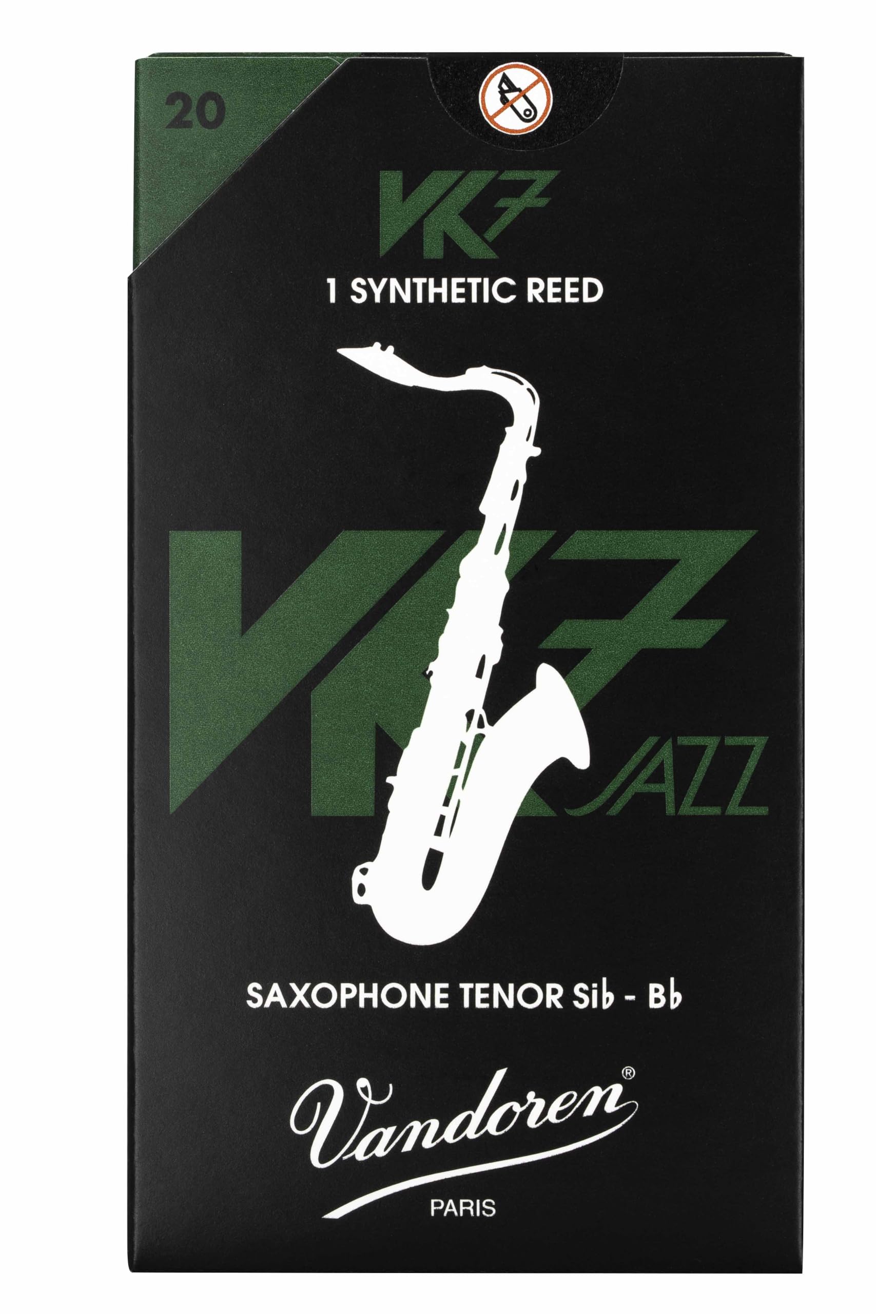 Vandoren tenor saxophone synthetic reed [SVK72220] VK7, hardness: 20
