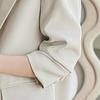Klache Basic Loose Fit Jacket Cream Up To Size 77 B4f0007