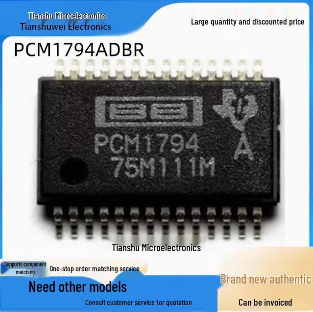 

PCM1794ADBR Audio Decoder Chip, Genuine SSOP-28 PCM1794, Brand New Original Import