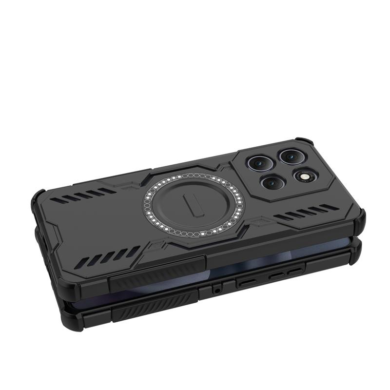 För Motorola Moto G86 Power Skal För Moto G86 Power Stöttåligt Magnetisk Adsorption Trådlös Laddning Skydd För Moto G86 Power Skal