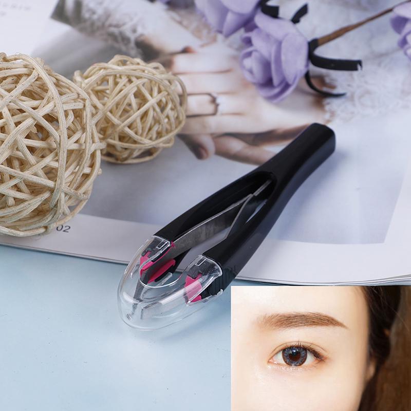 1Pc Matically Retractable Non-Slip Cosmetic Eyebrow Tweezers Hair Removal Tools