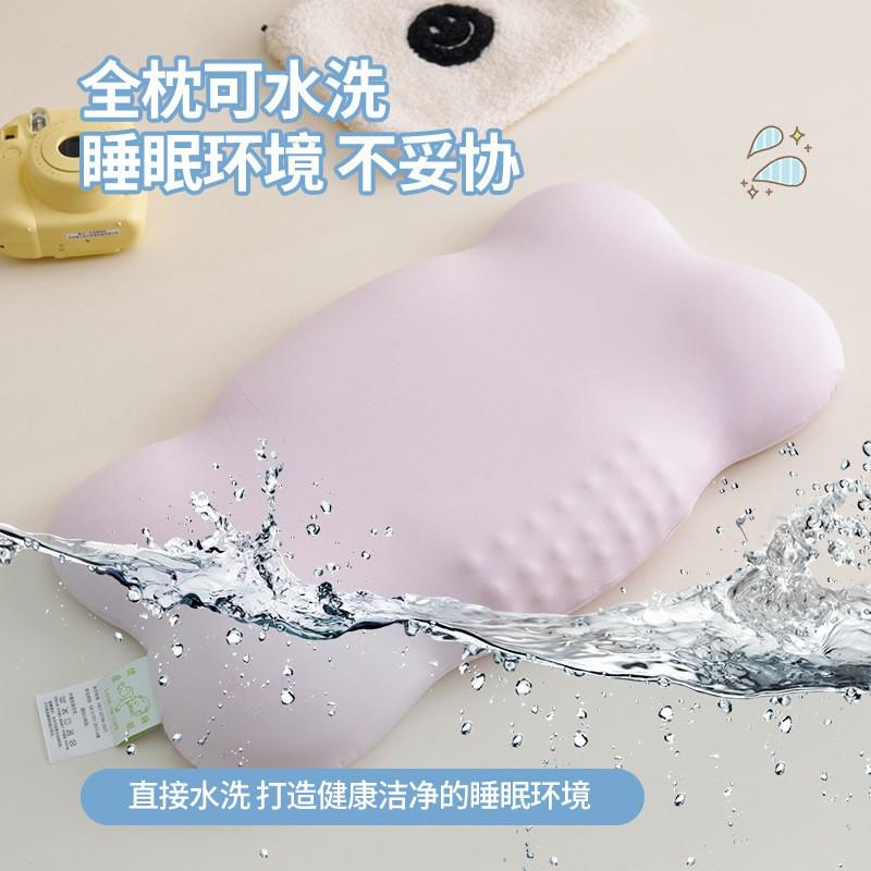 Memory Foam Pillow Kids Toddlers Soft Support Neck Care Breathable Sleep Aid Single Use Bedroom Home Textile