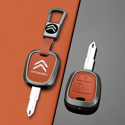 Full Coverage Metal Key Shell for Dongfeng Citroen C2, Elysee, Picasso