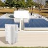 White Black Solar Panel Mounting Bracket for Camper Yacht Roof Installation