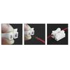10pcs Wiring Clip 2/14 Hole Terminal Transparent Block Clamp Connector Fix Good Insulation Household Quick Fix