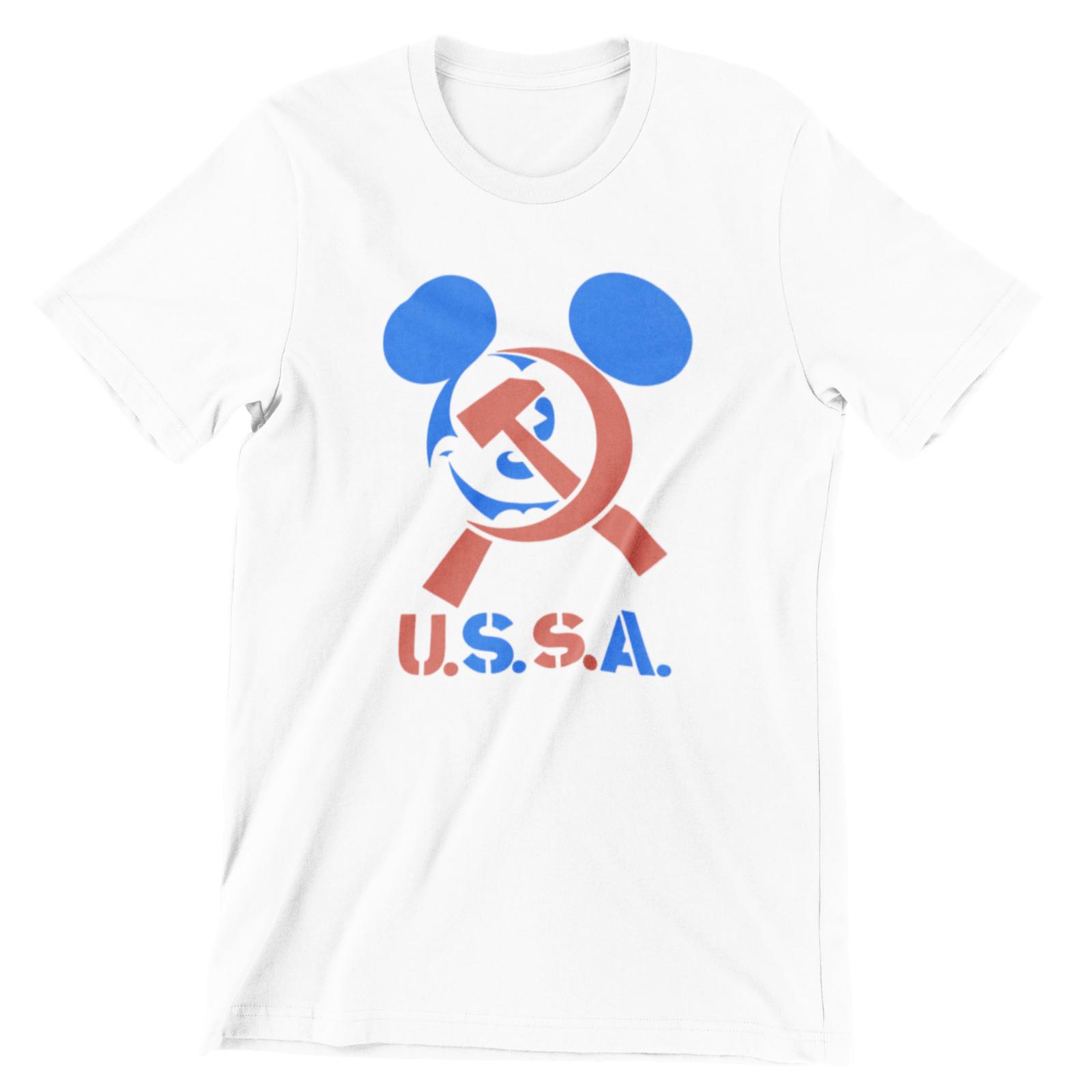 Crass Classic USA USSR T-Shirt PUNK S разноцветный