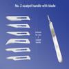 Carbon Steel Surgical Blades (Sizes 10-23) for Dead Skin Removal, Single-Sided