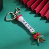 Miniature Holiday Key Chain Decorative Gift Item Child Friendly Sturdy Materials Cute Christmas Key Holder