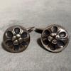 Used [Rare] Georg Jensen Cufflinks #4 Silver 925 9.8g