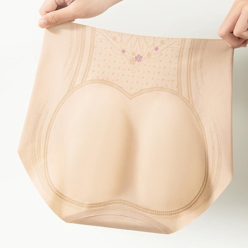 High Waist Butt Lifter Briefs Large Size Seamless Underpants Tummy Control Underwear  Postpartum
