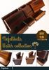 Nefelibata Wooden Watch Stand, Holds 2 Watches, Stylish Watch Case Display Stand, B-B Solid Wood, Gift Stand, Display Stand with Stopper (A-B Natural