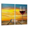 Glass Hob Protector 2x30x52 Wine