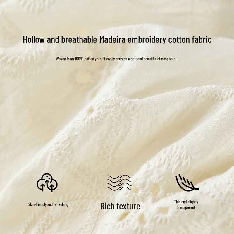 Madeira Embroidery Air Blouse for Women