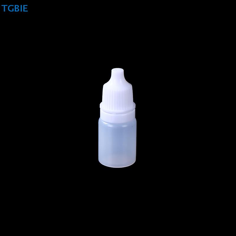 [T]10PCS 5/10/15/20/30/50ml Empty Plastic Dropper Bottle Paint Beauty Oil Squeezable Refillable Bottle Cosmetics Storage Bottles