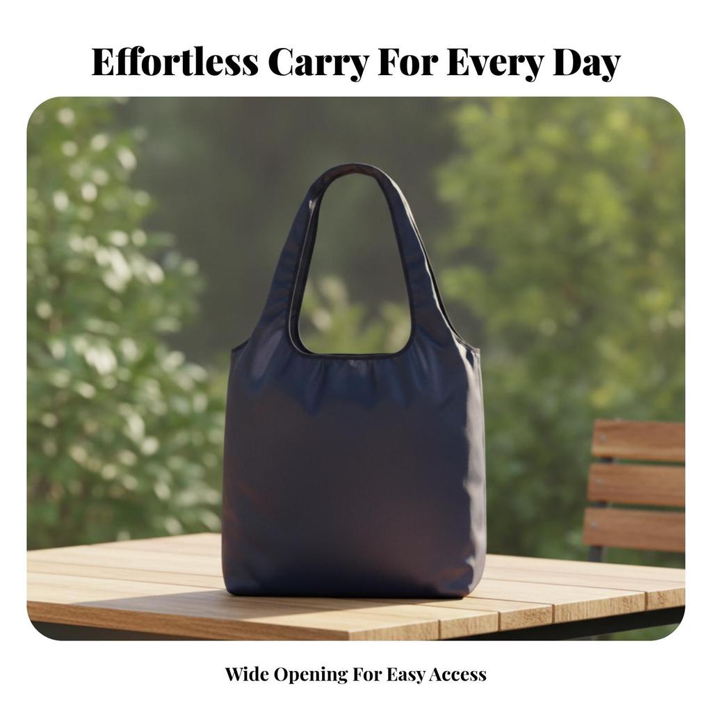 Foldable Tote Bag Waterproof Handbag Water-resistantWater for Commuting, School