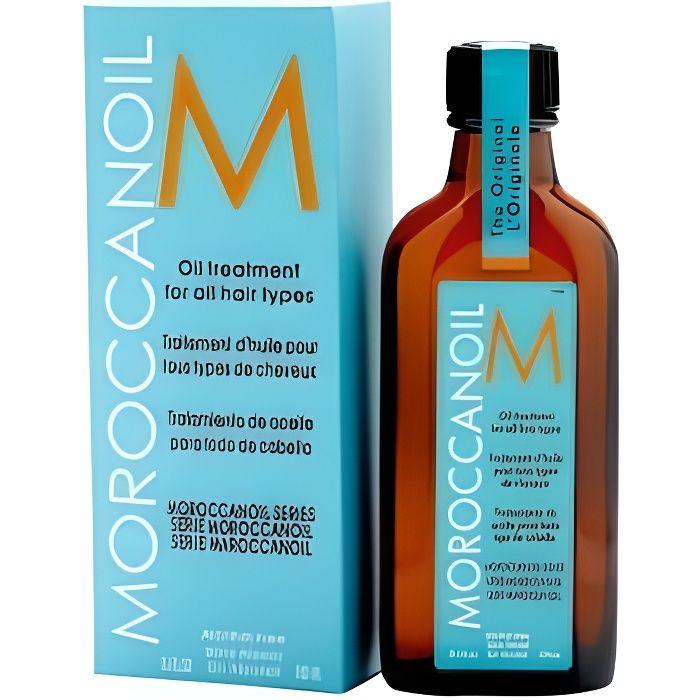 Soin pour cheveux - Moroccanoil - Huile 100ml - Sans parabène - Texture légère - Répare les cheveux abîmés