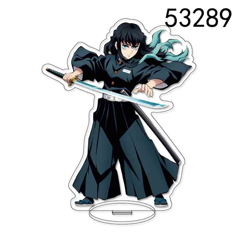 Demon Slayer Kimetsu No Yaiba Infinity Castle Acrylic Standee Tokitou Muichirou Kamado Nezuko Action Figure Model Toys