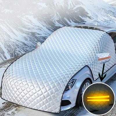 Durable Car Frost Guard Foldable Easy Installation Winter Car Windshield Snow Cover Anti-freezing Protection Windshield Cover
