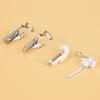 4 pieces metal roller press presser foot for industrial flatbed sewing NaMachines and hvy fabric