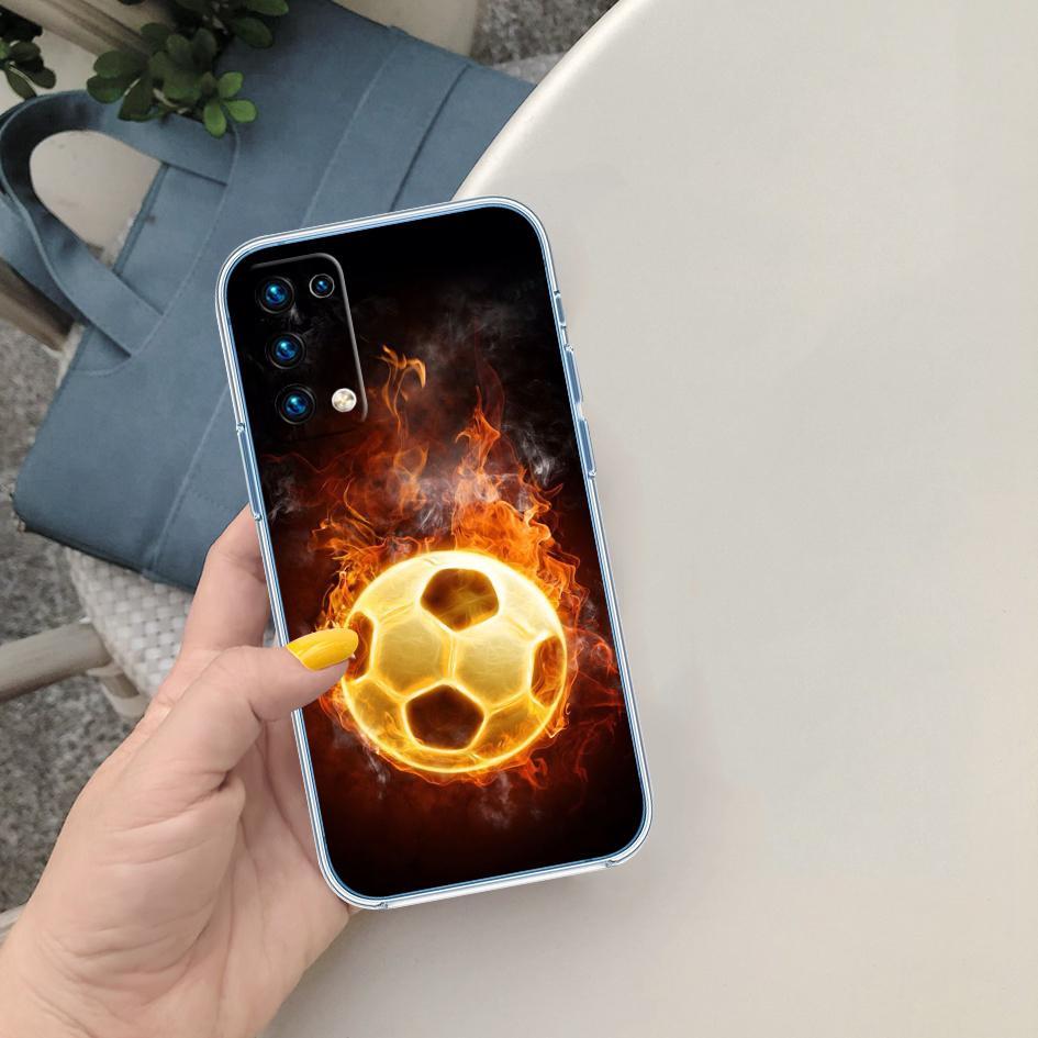 BF58 Football Soccer Phone Case for LG K22 K30 K40 K40S K41 K42 K50 K50S K51 K51S K52 K61 K62 K71 K92 Q60 Q61 V40 V50 V60