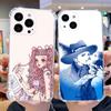 Paradise Kiss Manga Phone Case For iPhone 16,15,14,13,12,11 Plus,Pro,Max,XR,XS,X,7,8 Plus,SE,Mini Transparent Silicone Soft