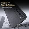 Huawei Nova 7 Phone Case, Nova 7 Protective Cover, Shockproof, Full Lens Protection, Soft, Simple Silicone Outer Case, WoAnd Leather Case, Black