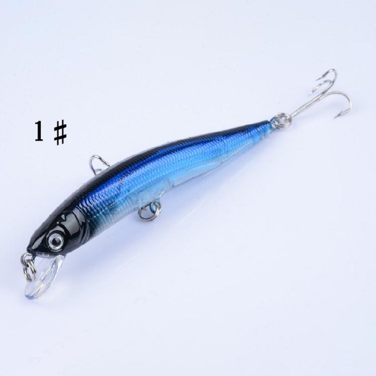 5pcs Artificial Hard Baits Minnow Fishing Lure Crankbait Wobbler Topwaters Fishing Tackle Lure Fishing Accessories