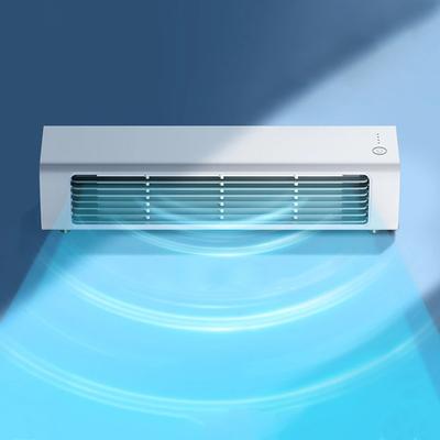 Leafless Fan Remote Control Strong Wind Electric Fan LED Desktop Standing Fan for Bedroom Living Rooom Bathroom