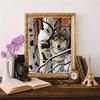 5d Diamond Painting Full Drill Square/round Wolf Diamond Embroidery Sale Animal Decor For Home