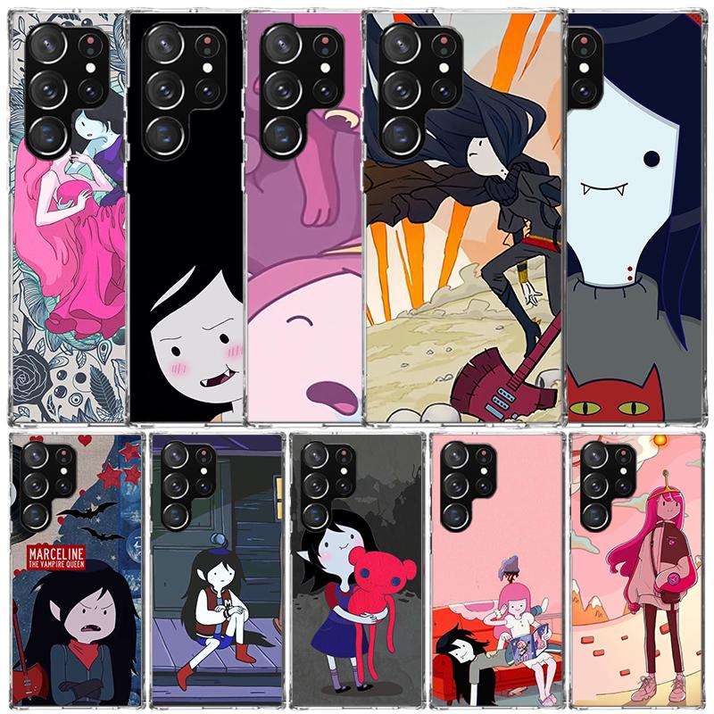 Adventure Marceline Jujuba Soft Cover for Samsung Galaxy S25 Edge S26 S24 S23 Ultra Phone Case S22 S21 Plus S20 FE Print Pattern