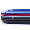 Small Fast Food Serving Tray Made of Polypropylene BLACK 878750