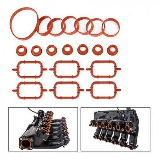 20pcs Intake Inlet Manifold Gasket Kit For BMW 3 5 6 7 Series X3 E83 X5 E70 X6