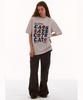MATCHGLOBE Our Cat Oversized Tee (Beige)