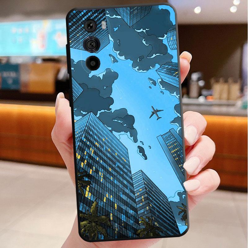 Cute Airplane Phone Case For Motorola Edge 60 50 40 Pro 60 50 40 30 Ultra Neo Fusion Moto G Play G Stylus G Carcasas