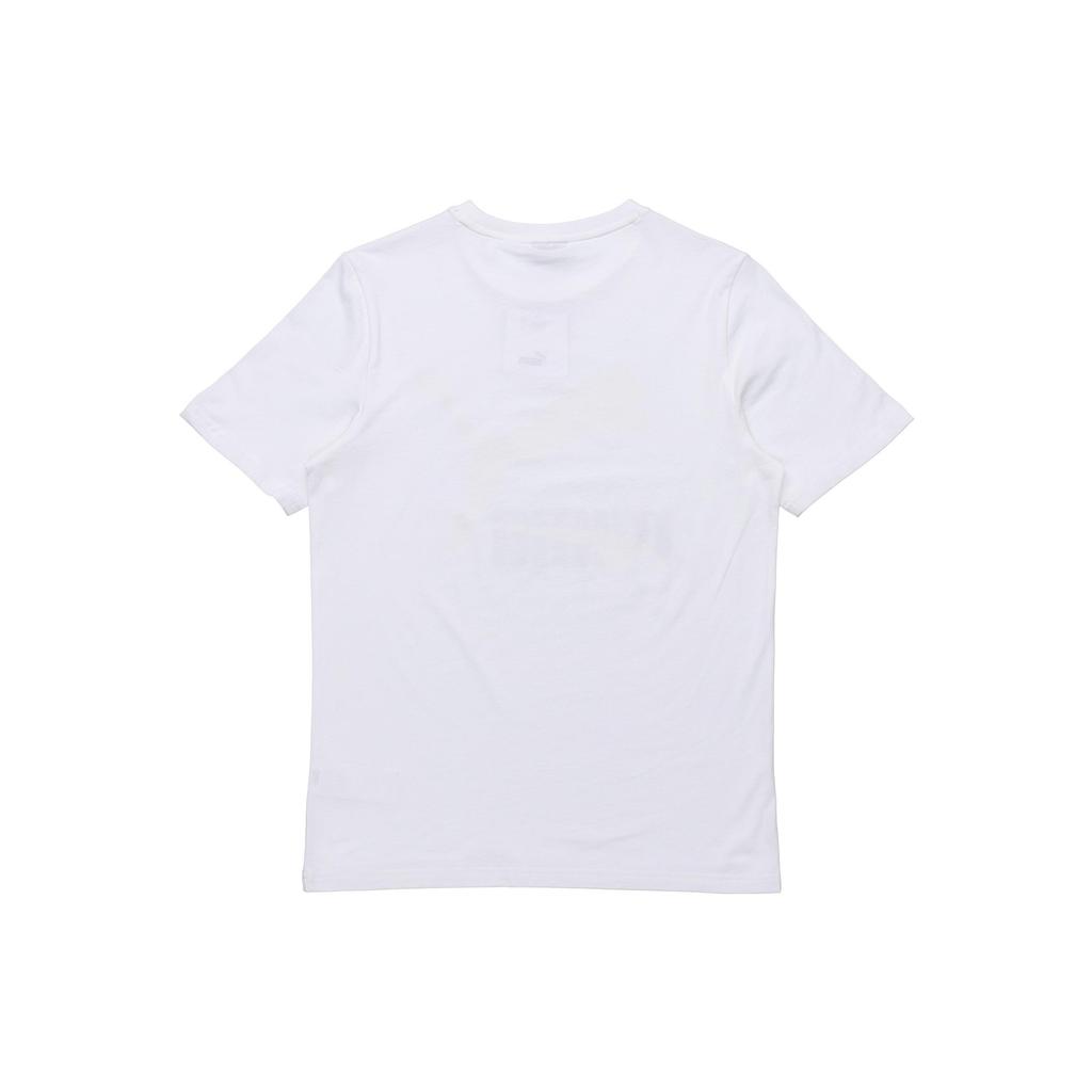PUMA Classics Logo T-Shirt 'White Gold Black' Men's 532280-02