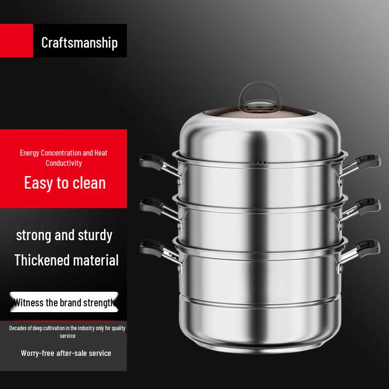 316 Stainless Steel Multi-layer Steamer Pot