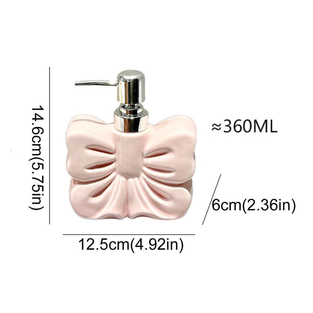 Empty Bottle Liquid Soap Dispenser 360ML Emulsion Bottle Body Wash Bottle  Household