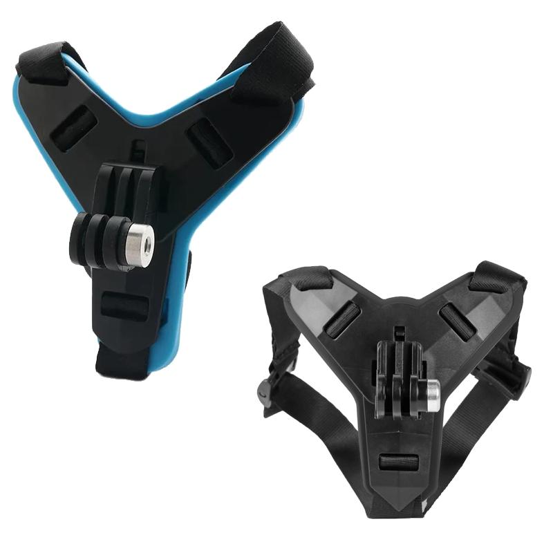 Motorcykelhjälm Hakremfäste För GoPro Hero 12 11 10 9 8 5 6 7 SJCAM SJ4000 AIR DJI EKEN AKASO Actionkamera Tillbehör