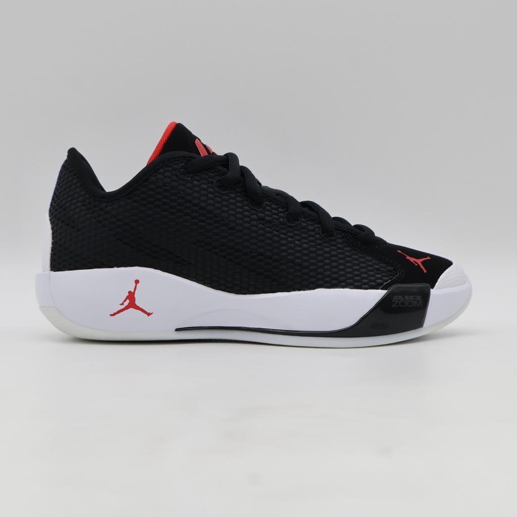 IF1611-001 Nike Luka 77 Bred Basketball Shoes Black White University Red (Menas)