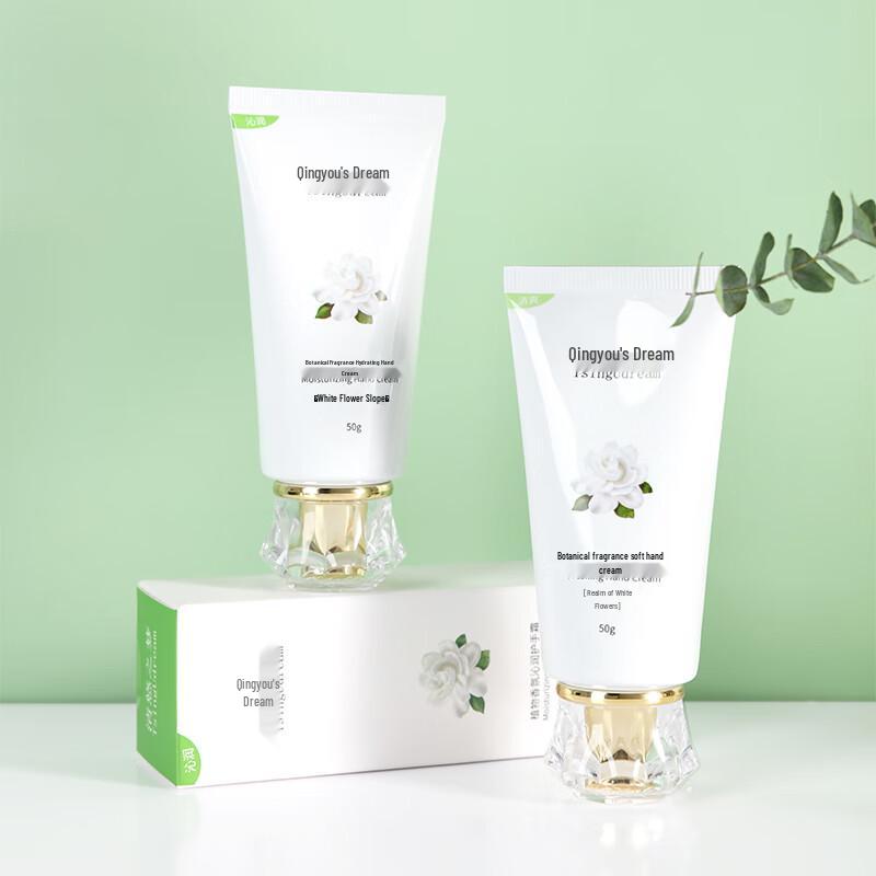 Qingyou Zhimeng Weiße Blume Pflanzen Duft Handcreme